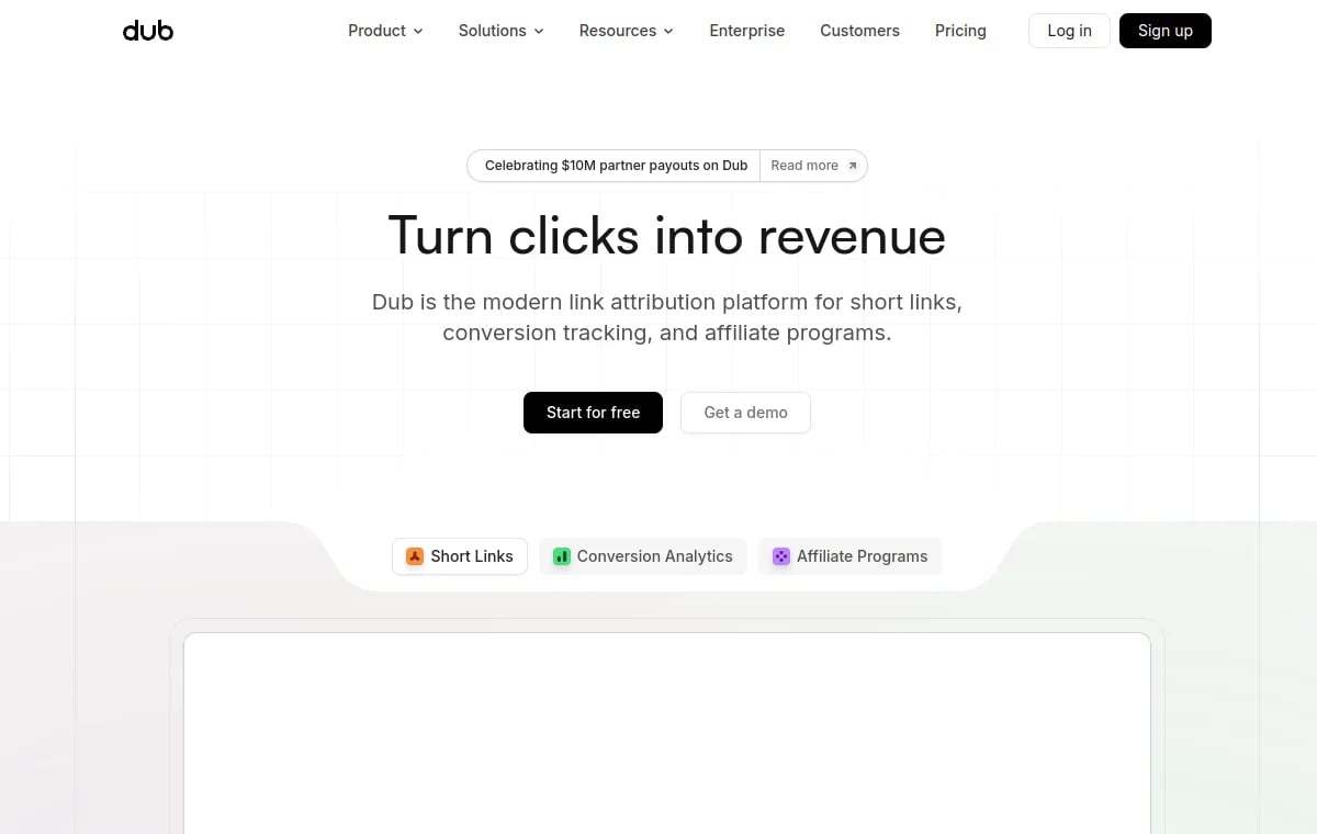 Dub.co screenshot