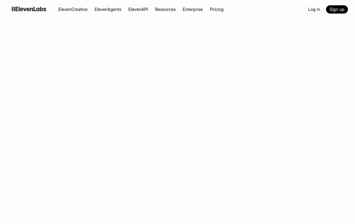 ElevenLabs screenshot
