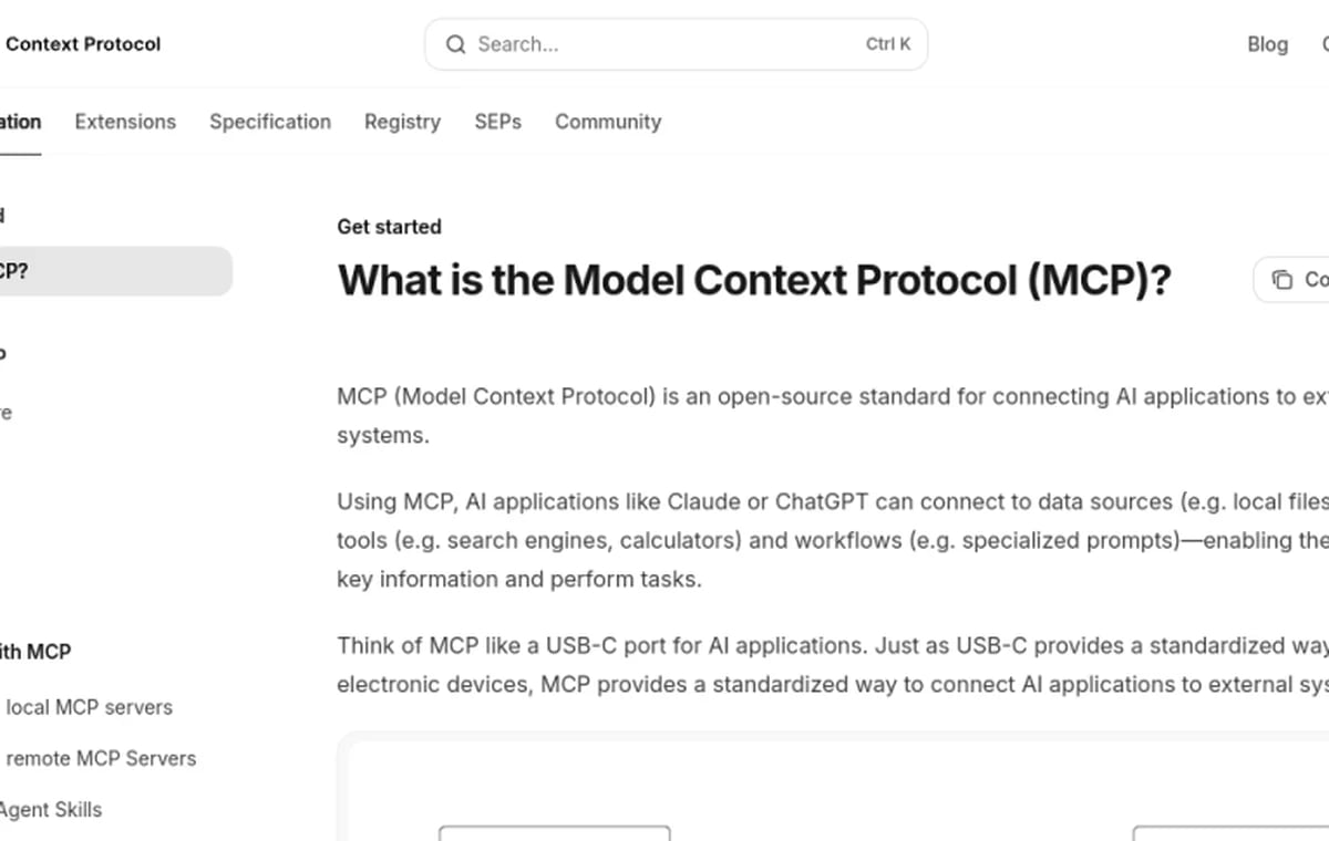 MCP design resources screenshot