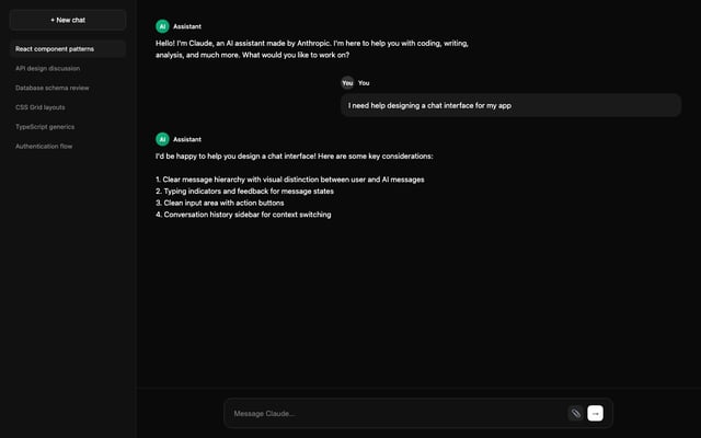 AI Chat App DESIGN.md